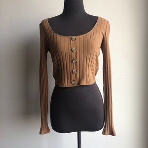 Forever 21 sz L ribbed crip top